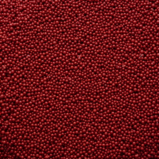 Red Nonpareil Beads