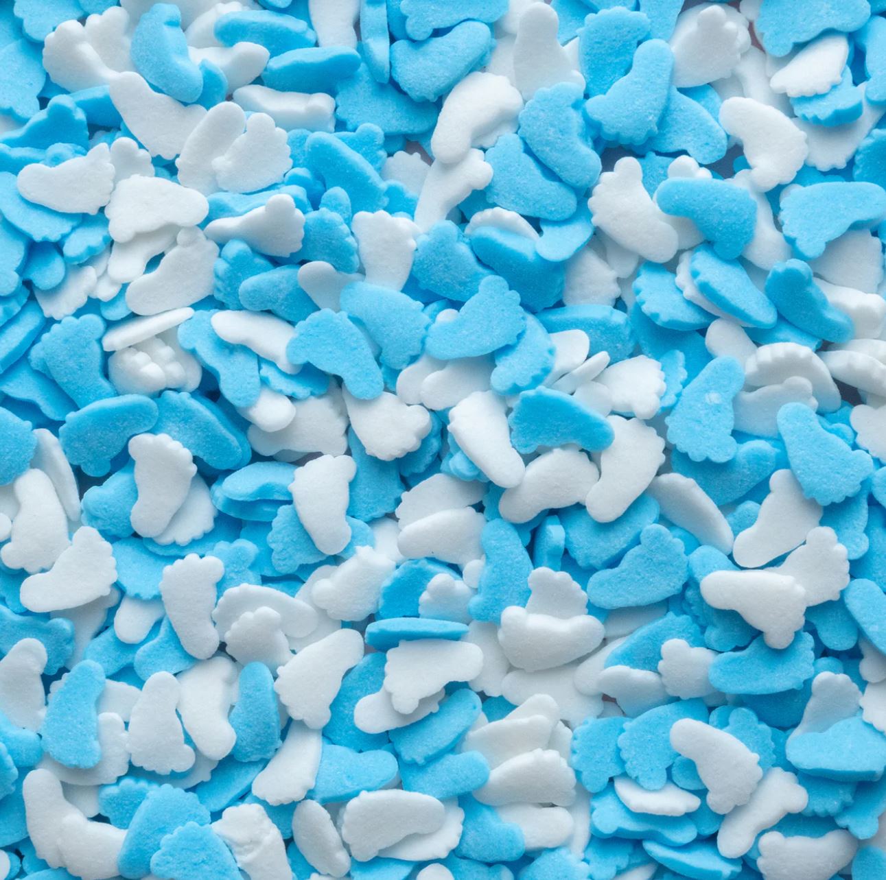 Blue Baby Feet Confetti