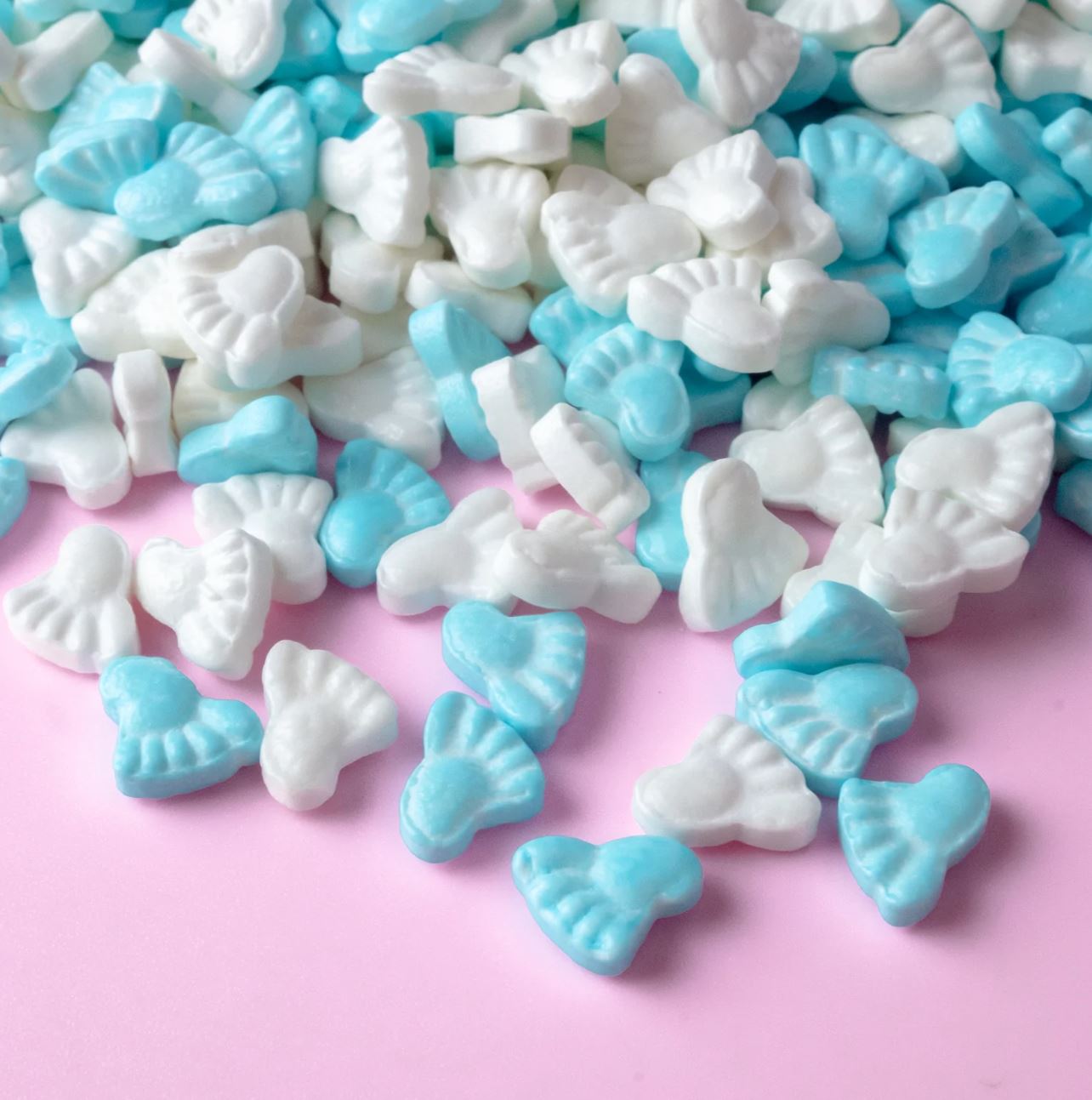 Blue Baby Feet Candy Topping
