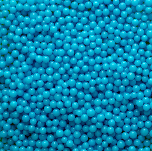 Blue Jumbo Nonpareil Beads