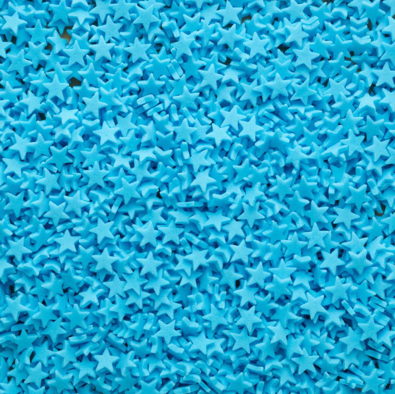 Blue Jumbo Star Confetti