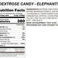 Elephants Candy Topping
