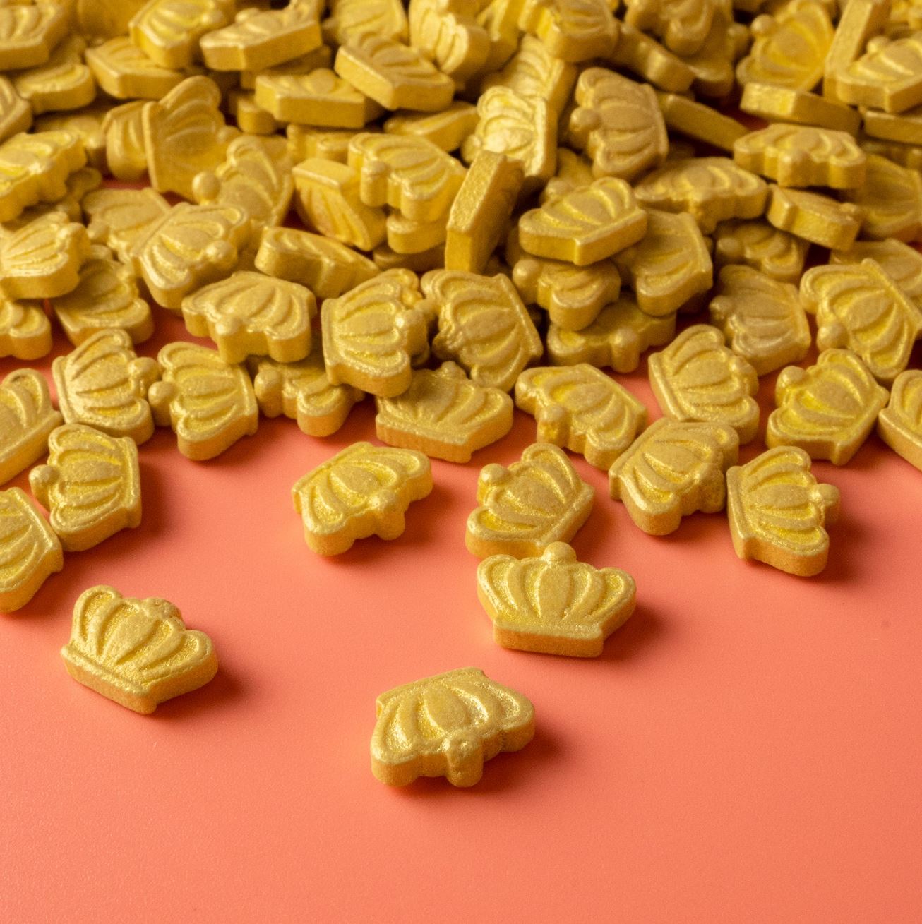 Gold Crown Candy Topping