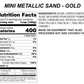 Gold Metallic Sand