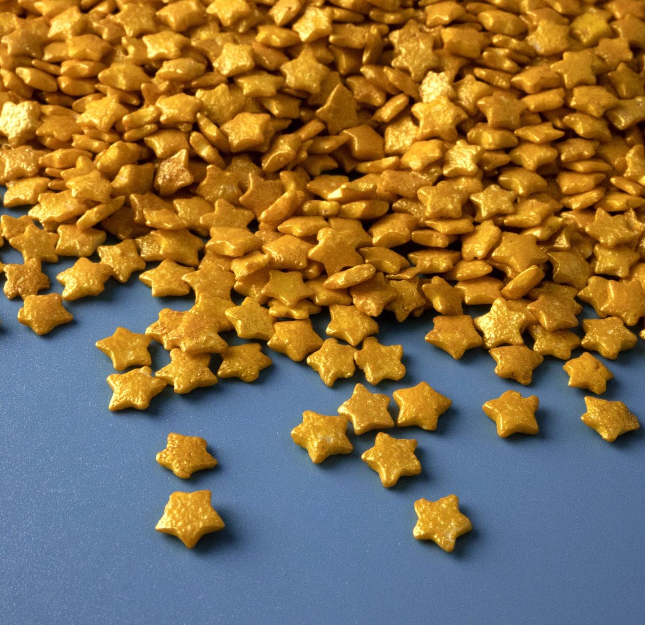 Star Gold Metallic Confetti