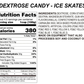 Ice skates Candy Topping