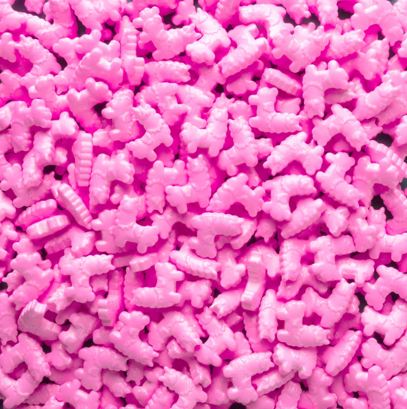 Pink Alpaca Candy Topping