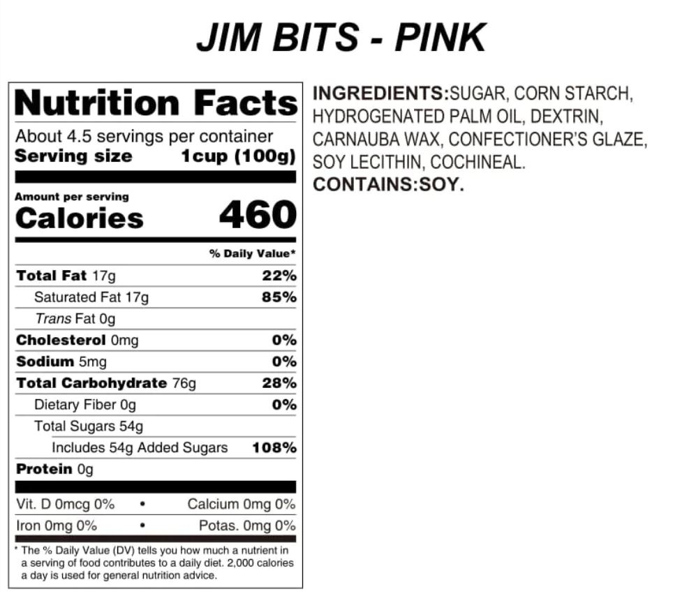 Pink Jim Bits