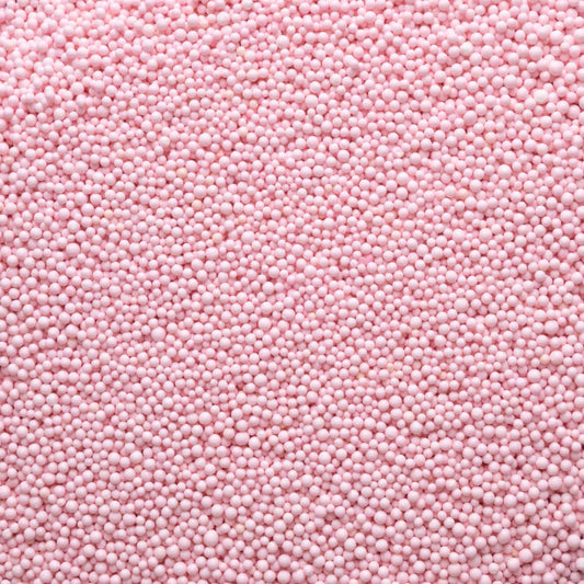 Pink Nonpareil Beads