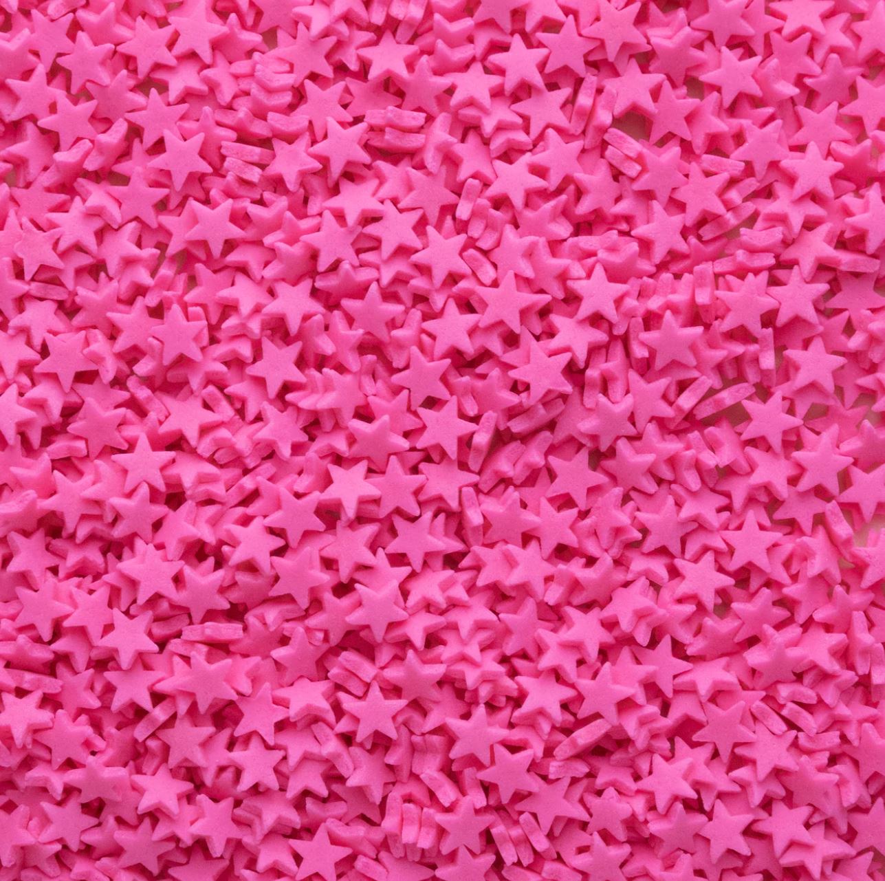 Pink Jumbo Star Confetti
