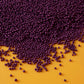 Purple Nonpareil Beads