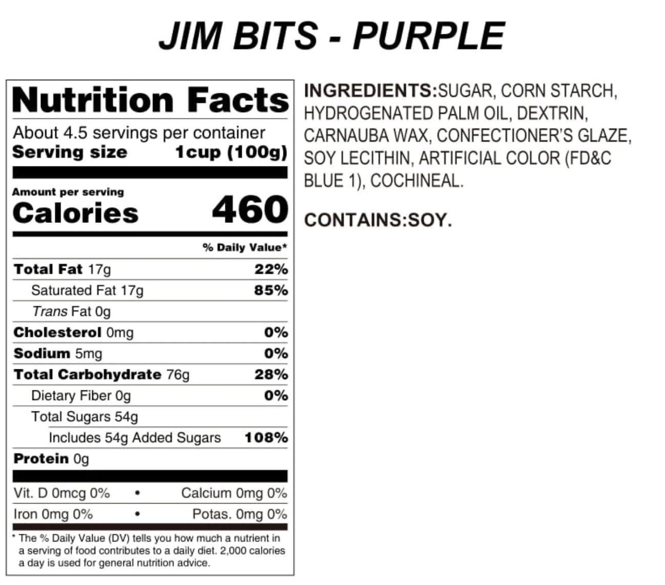 Purple Jim Bits