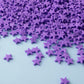 Purple Jumbo Star Confetti