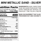 Silver Metallic Sand