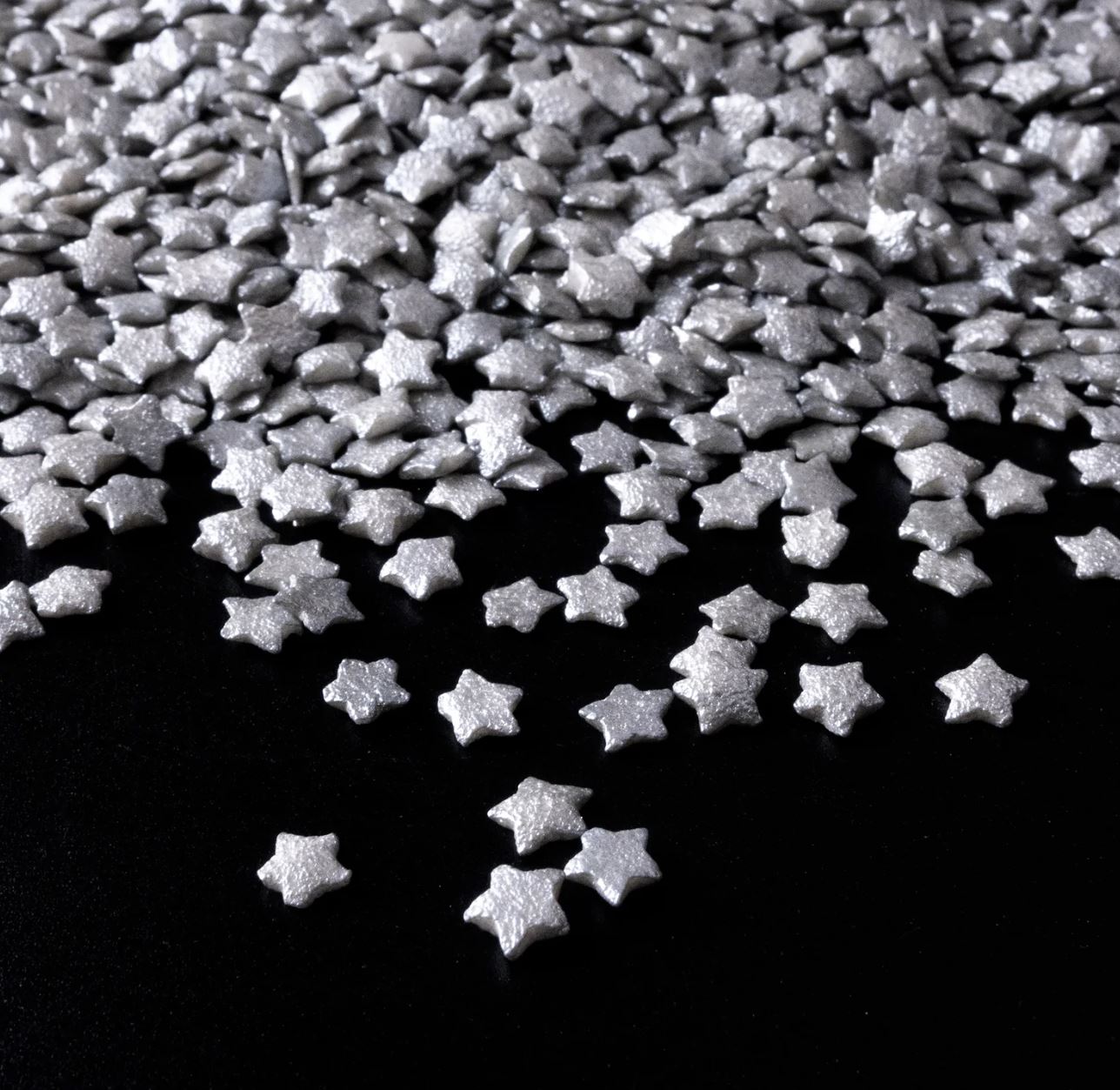 Star Silver Metallic Confetti
